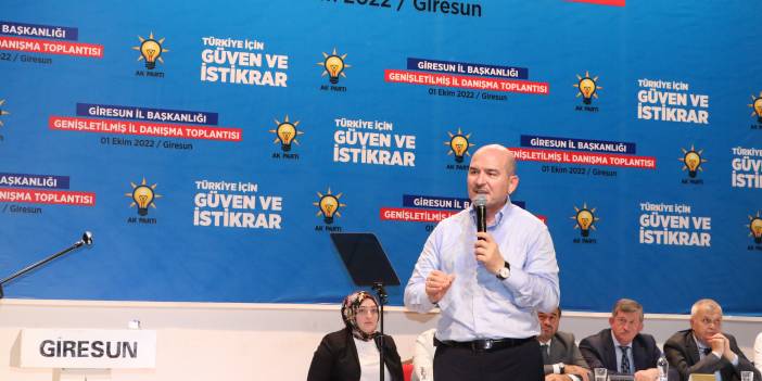 Soylu: Mersin saldırısı Amerika merkezli bir eylem