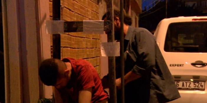 Dövüp direğe bağladılar, yanına da not bıraktılar: Ben hırsızım