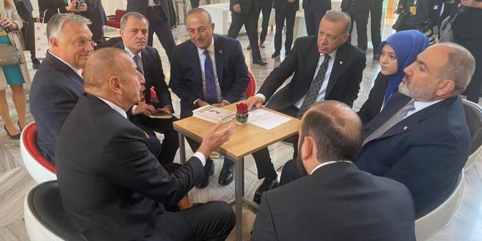 Erdoğan, Aliyev ve Paşinyan aynı karede