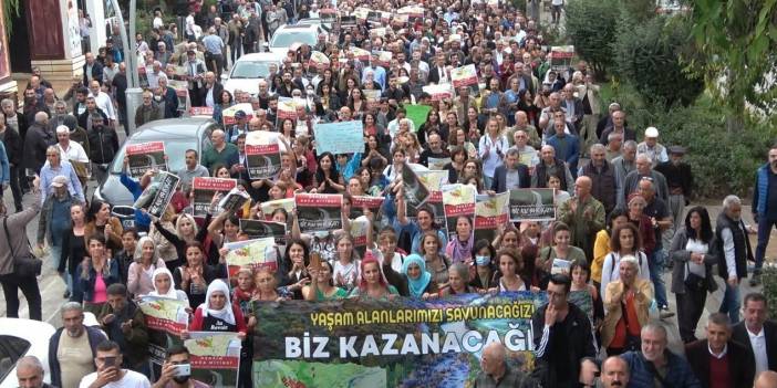 Tunceli’de binlerce kişi 'Madenlere ve HES’lere hayır' dedi