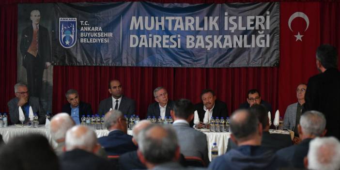 Mansur Yavaş: Buraya hesap vermeye geliyoruz