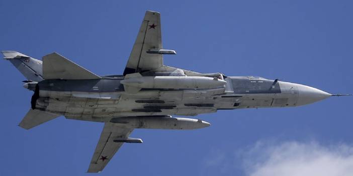 Rusya’da Su-24 tipi savaş uçağı düştü