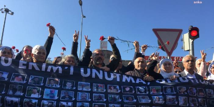 10 Ekim katliamında yitirilenler anıldı: Elimiz sizin yakanızda