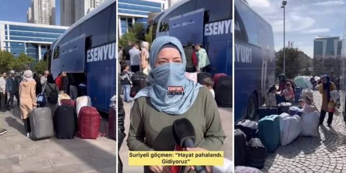 Ülkesine dönen Suriyeli: Hayat pahalandığı için gidiyoruz
