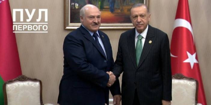 Erdoğan, Lukaşenko ile görüştü
