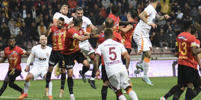 Galatasaray Kayseri'den eli boş döndü