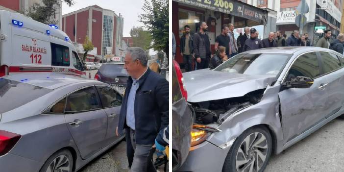 Direksiyon başında sara nöbeti geçirdi, 6 araca çarptı