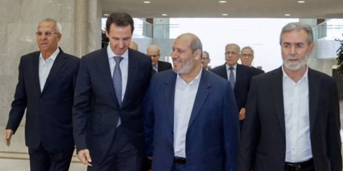 Hamas ve Esad 10 yıl aradan sonra bir araya geldi