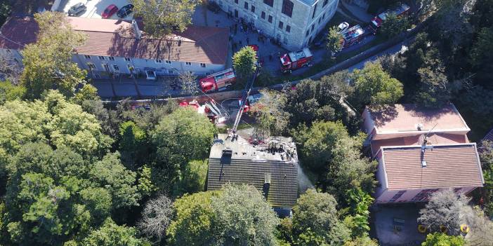 Boğaziçi kampüsünde yangın