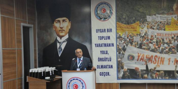 Kürsüde fenalaşmıştı, yaşamını yitirdi: Son nefesimi sendikamda vermek isterim