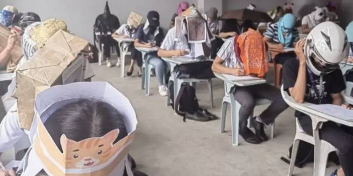 'Kopya önleyici' şapkalar sosyal medyada viral oldu