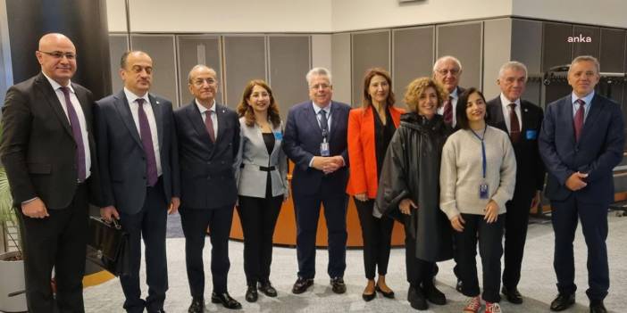 AP Raportörü Amor, CHP, İYİ Parti, DEVA Partisi ve Gelecek Partisi, HDP temsilcileri ile buluştu