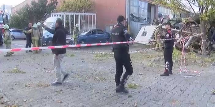 İkitelli Esenler Sanayi Sitesi'nde patlama