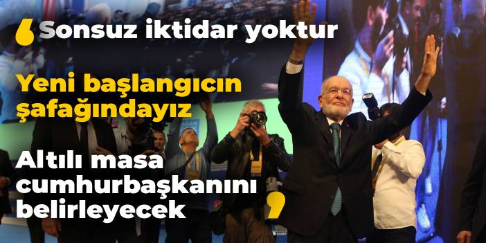 Saadet Partisi'nde kongre günü: Tek aday Karamollaoğlu