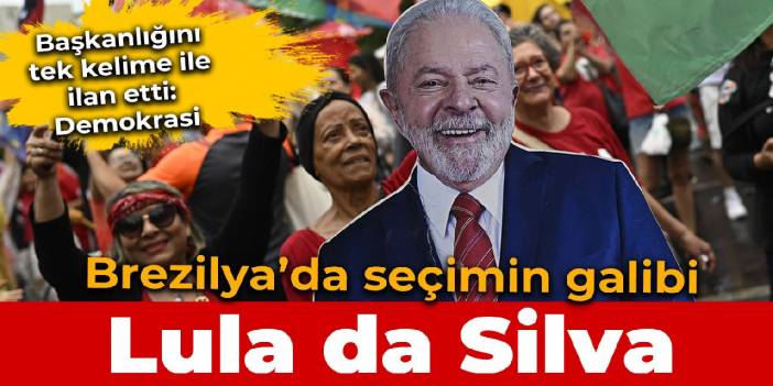 Brezilya'da seçimin galibi İşçi Partisi lideri Lula da Silva