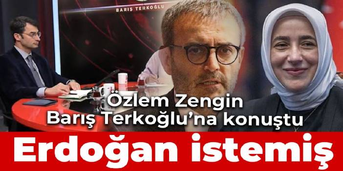 Mahir Ünal'ın yerine gelen AKP Grup Başkanvekili Özlem Zengin Barış Terkoğlu'na konuştu