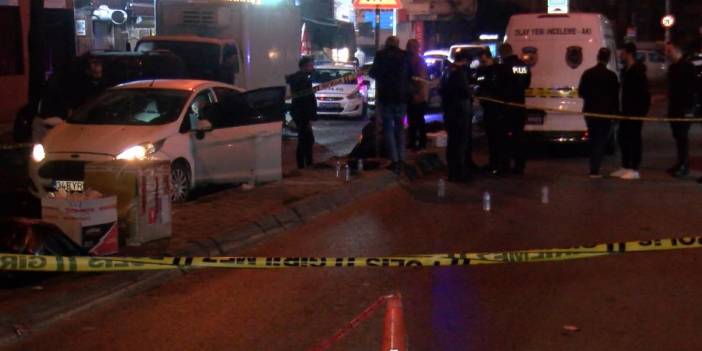 Şişli'de dehşet anları: Sürücüyü öldürüp yanındaki kadını kaçırdılar
