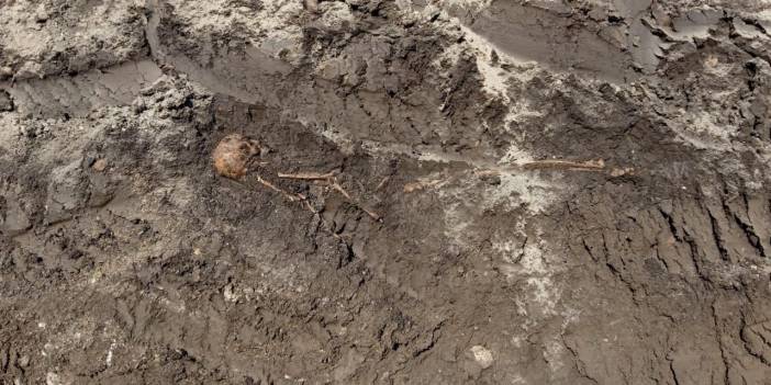 Büyükçekmece'deki inşaat alanında 4 iskelet bulundu