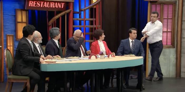 İmamoğlu, Güldür Güldür'de altılı masaya geldiği skeci izledi