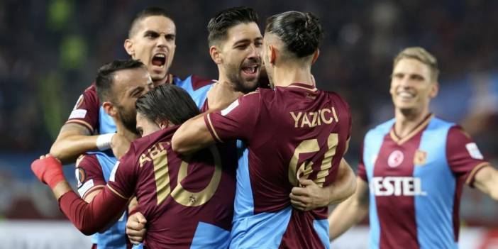 Trabzonspor kazandı ama yetmedi: Yeni durak Konferans Ligi
