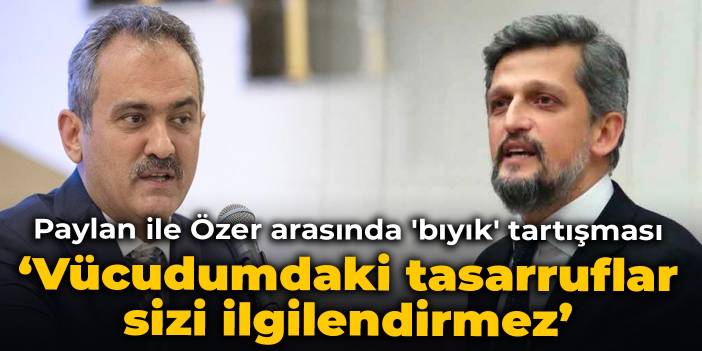 Paylan ile Özer arasında 'bıyık' tartışması: Vücudumdaki tasarruflar sizi ilgilendirmez