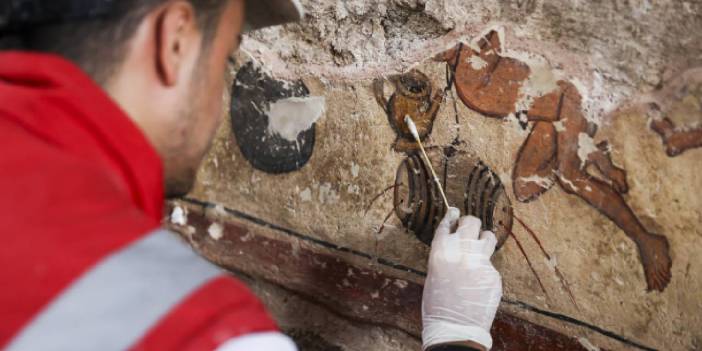 Camide yapılan restorasyonda Bizans bulguları çıktı