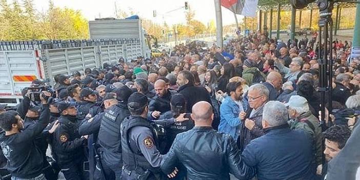 Alevilere Meclis'te polis engeli: İki kurum yöneticisi hastanede