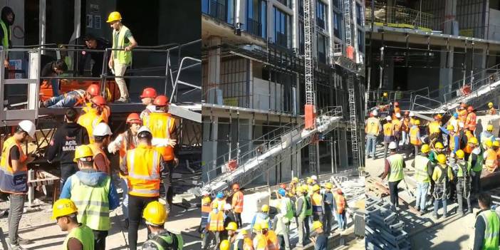 Tersanede asansör devrildi: 4 işçi yaralı