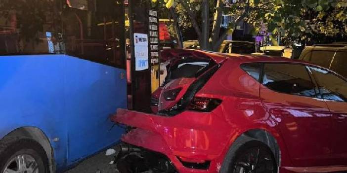 Şoför, kontrolünü kaybetti: Ortalığı birbirine kattı