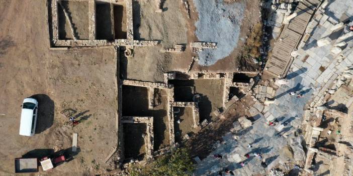 Yangın tabakası altından 1400 yıllık mutfak kültürü çıktı