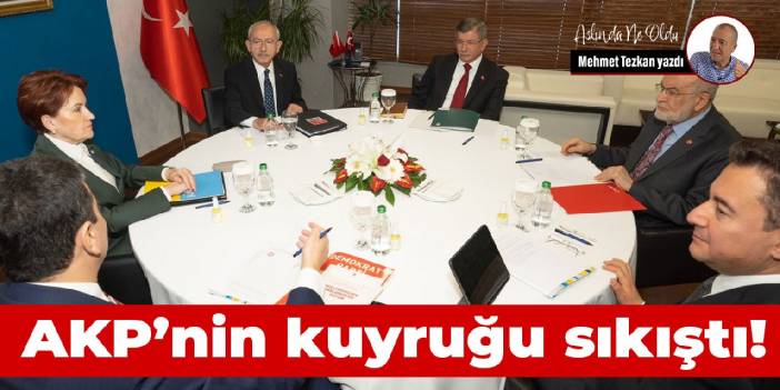 AKP’nin kuyruğu sıkıştı!
