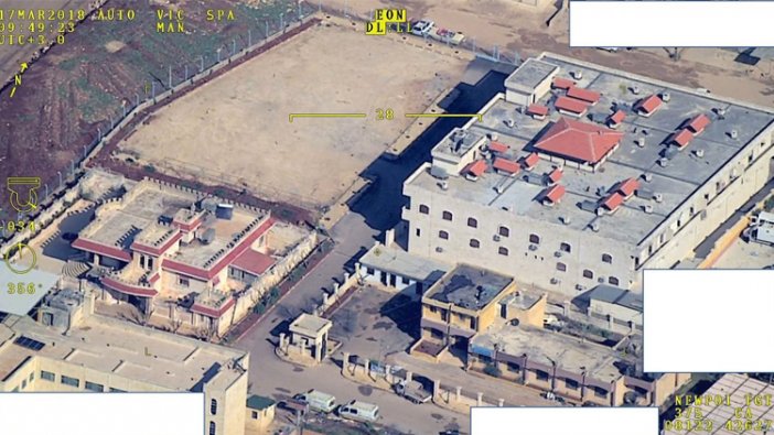 TSK Afrin'de vurulduğu iddia edilen hastanenin görüntülerini paylaştı!