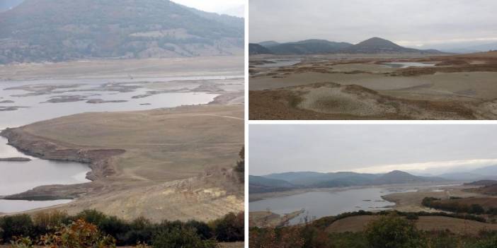 İçme suyunu karşılıyordu: Bayramiç Barajı kuruma noktasında