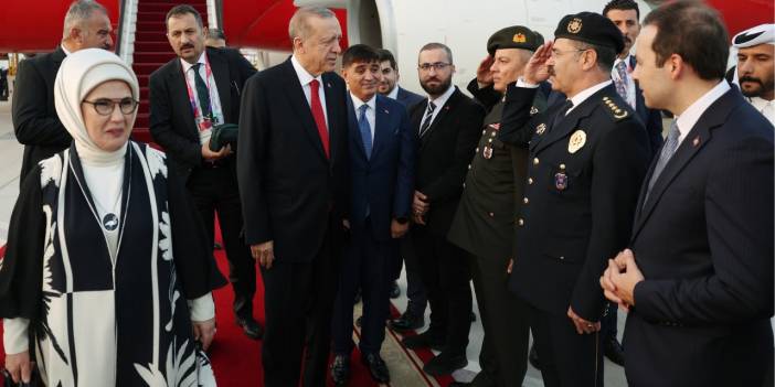 Erdoğan, Dünya Kupası için Katar'da