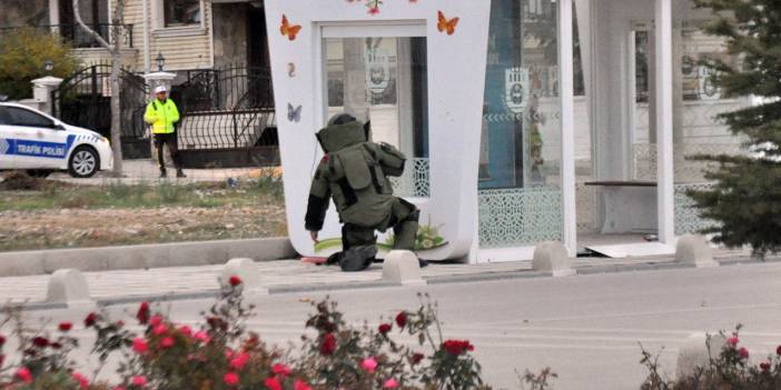 Şüpheli paket polisi alarma geçirdi