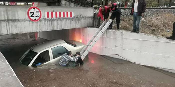 Sağanak Aydın'ı felç etti