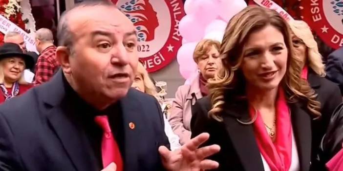 Kadın derneğinin erkek başkanı kadına şiddet sorusunu engelledi