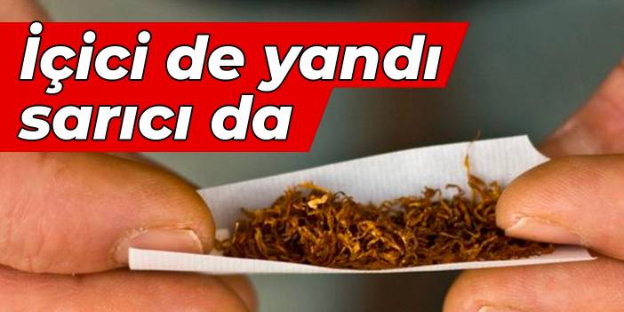 İçici de yandı sarıcı da