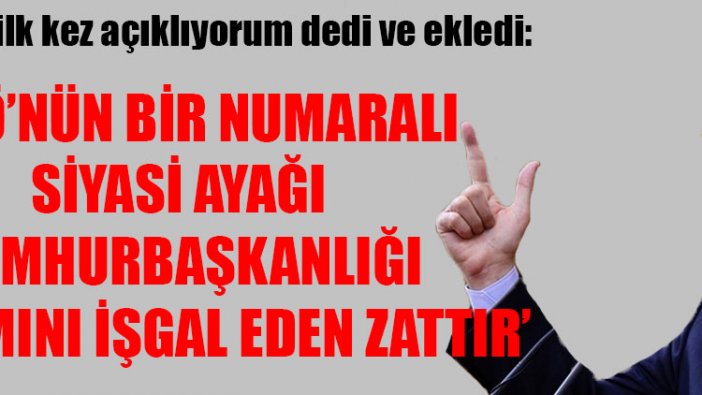 Kemal Kılıçdaroğlu: FETÖ’nün bir numaralı siyasi ayağı Cumhurbaşkanlığı makamını işgal eden zattır