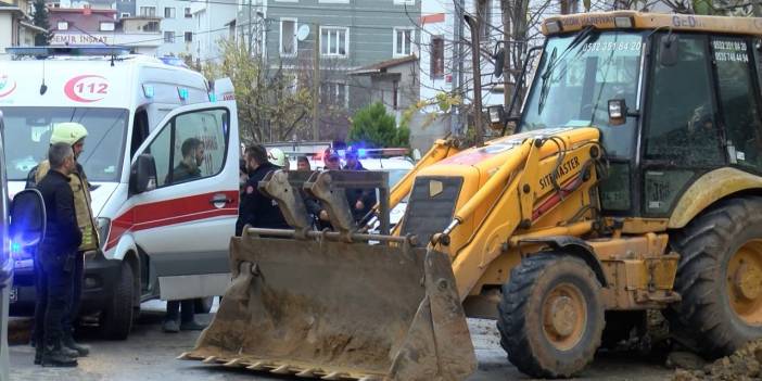 Sultanbeyli'de bir işçi göçük altında kalarak öldü