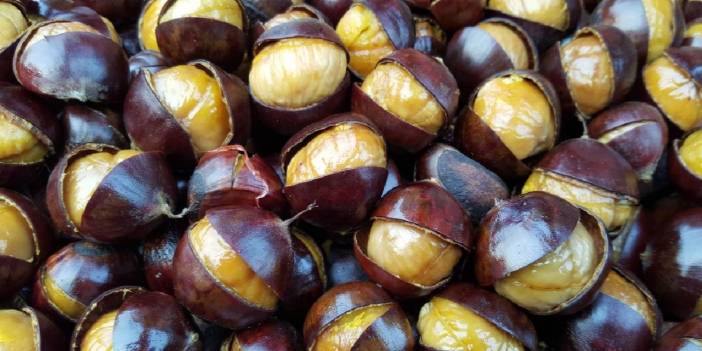 Kestane pişirirken deneyin; kabuğundan kolayca ayrılıyor ve lokum gibi pişiyor