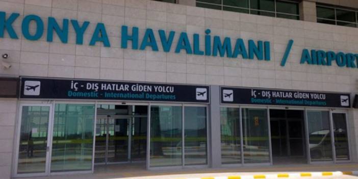 Antalya uçağı, 2 saat havada bekleyip Konya'ya indi