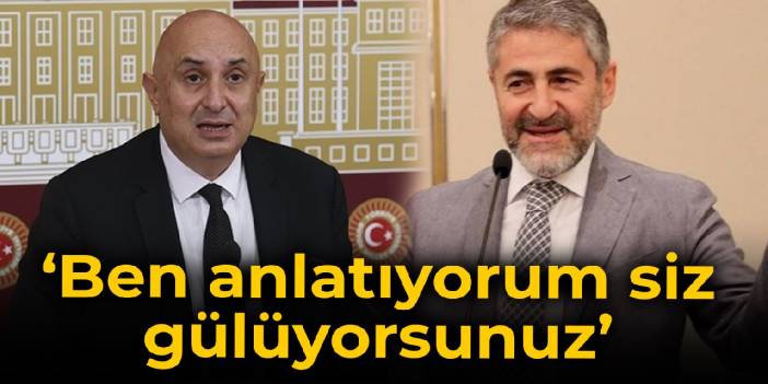 Özkoç'tan Nebati'ye: Ben anlatıyorum siz orada gülüyorsunuz