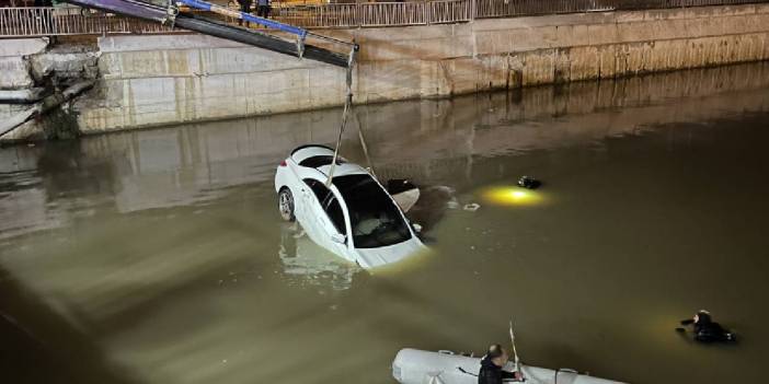 Otomobil çaya düştü: 1 ölü 3 yaralı