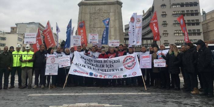 Birleşik Kamu-İş’ten bütçe protestosu