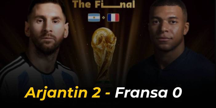 Dünya Kupası finali başladı