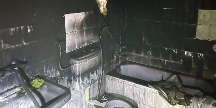 Evinde çıkan yangında öldü