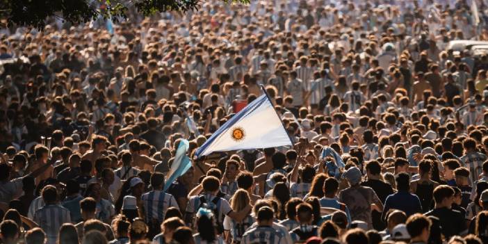 Arjantin böyle kutladı