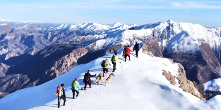 Dağcıları kangallar kurtardı