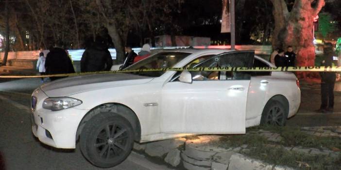 Seyir halindeki araca silahlı saldırı: 1 ölü